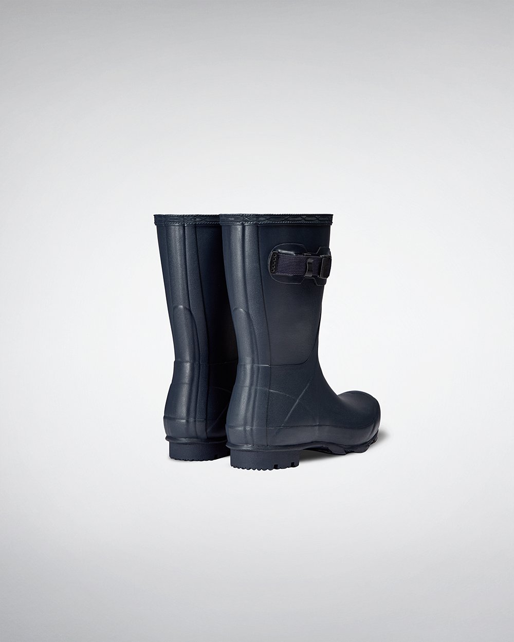 Galochas Curtas Hunter Feminina Azul Marinho - Norris Field - 20QXYLBKF